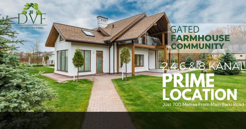 Defence View Farms (DVF), 700m from Main Barki Road, opposite DHA Phase 7 — Abdul's Venture, DHA Lahore