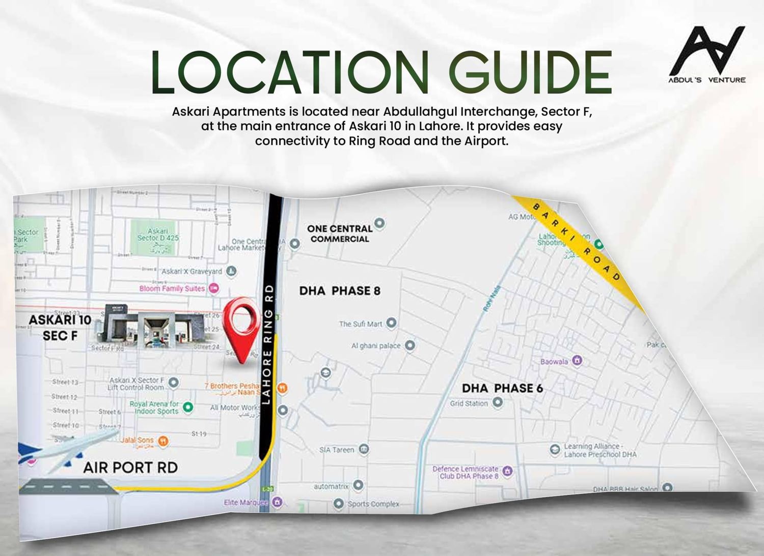 Askari 10 — Tower 3 photo 5, Askari 10, Sector G — near Abdullah Gul Interchange, DHA Lahore — Abdul's Venture, DHA Lahore